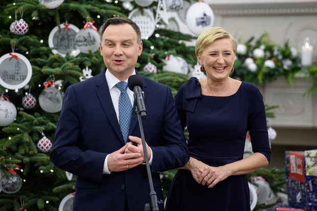 Agata Duda i Andrzej Duda