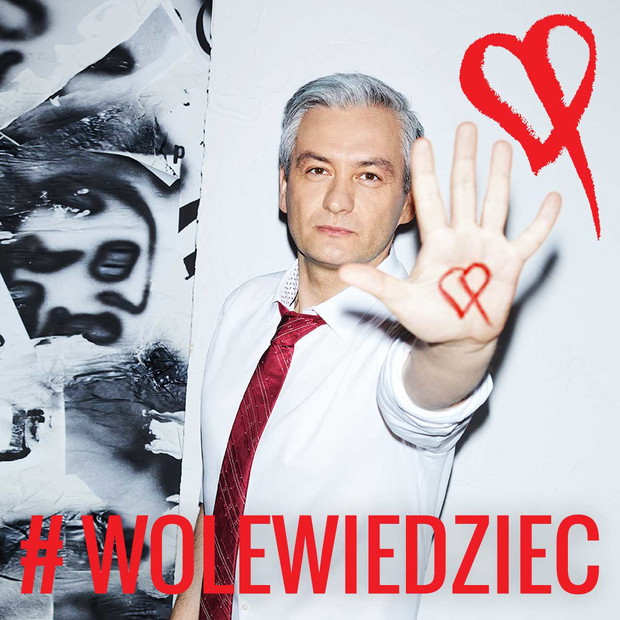 Kampania społeczna popularyzująca badania na obecność wirusa HIV