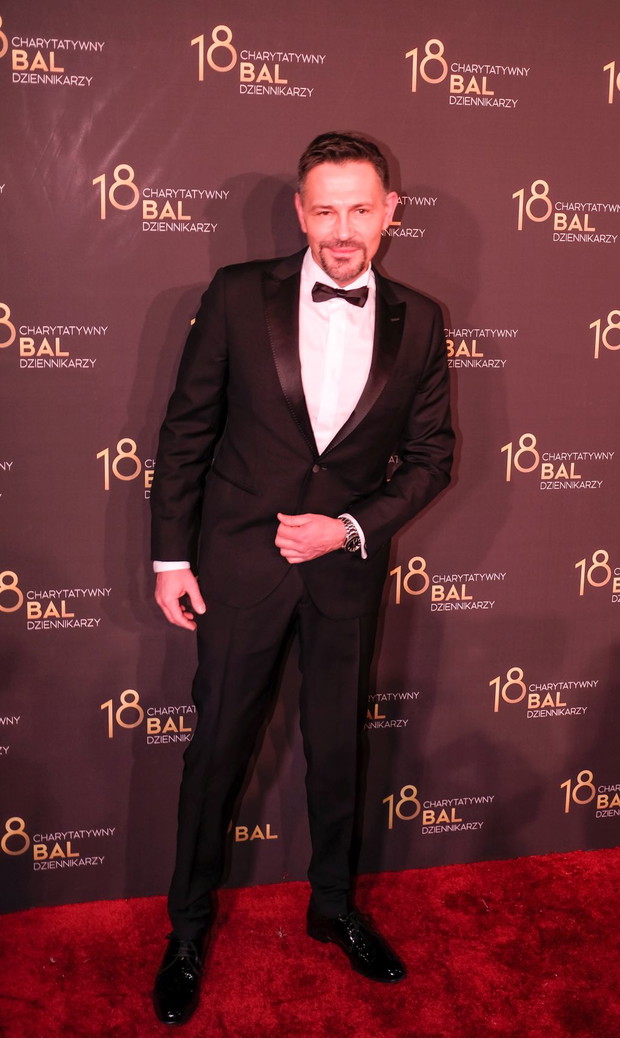 Krzysztof Ibisz na Charytatywnym Balu Dziennikarzy