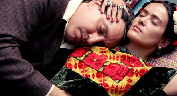 Salma Hayek w filmie Frida