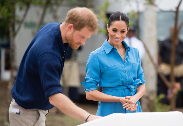 Meghan Markle i książę Harry w Australii
