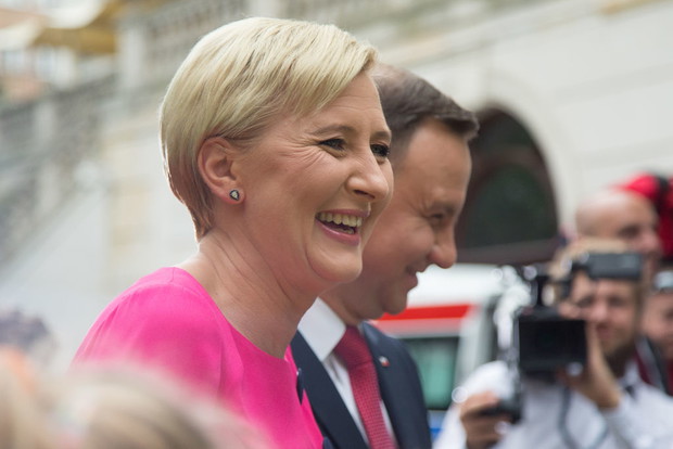 Agata Duda i Andrzej Duda