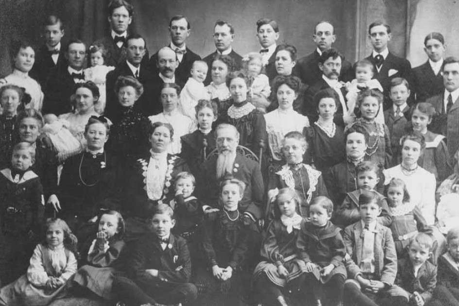 Fiodorowa Wasiljewa z rodziną