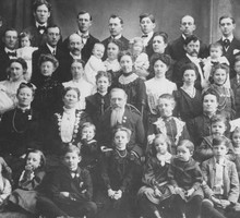 Fiodorowa Wasiljewa z rodziną
