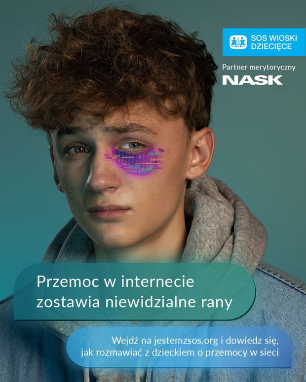 Niewidzialna przemoc - kampania Stowarzyszenia SOS Wioski Dziecięce