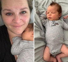 Para, która straciła dwoje dzieci w wypadku samochodowym, wita na świecie "Światło nadziei"