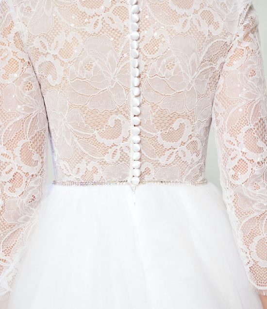 suknia ślubna z okazji 100. rocznicy urodzin Jana Pawła II projektu Karoliny Seeger