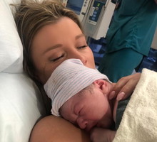 Joanna Krupa z córeczką: zdjęcie z porodówki