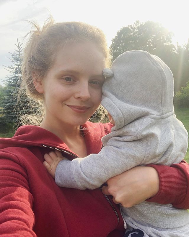 Olga Kalicka pokazuje życie mamy na Instagramie