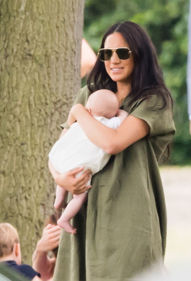 Meghan Markle z synkiem na meczu polo - to pierwsze publiczne wyjście księżnej z dzieckiem