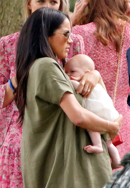 Meghan Markle z synkiem na meczu polo - to pierwsze publiczne wyjście księżnej z dzieckiem