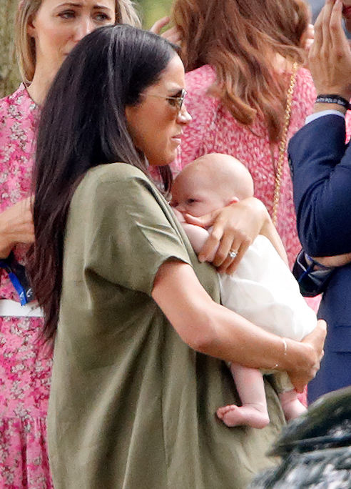 Meghan Markle z synkiem na meczu polo - to pierwsze publiczne wyjście księżnej z dzieckiem