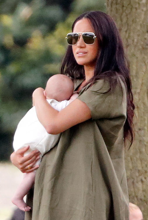Meghan Markle z synkiem na meczu polo - to pierwsze publiczne wyjście księżnej z dzieckiem
