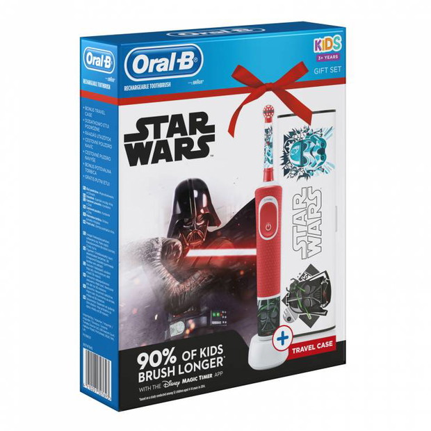 Szczoteczka dla dzieci Oral B z motywem Star Wars