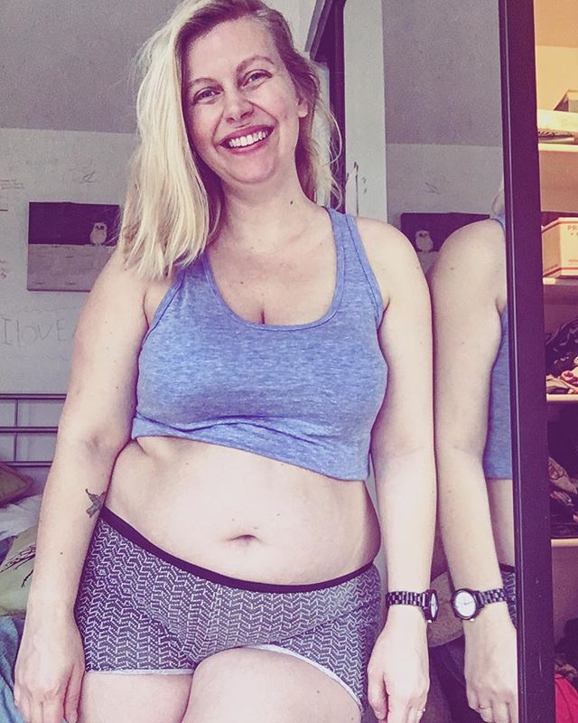 Mama, która pokazuje, jak akceptować swoje ciało po ciąży