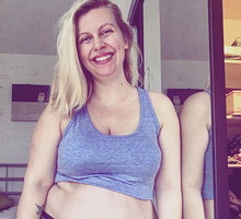 Mama, która pokazuje, jak akceptować swoje ciało po ciąży