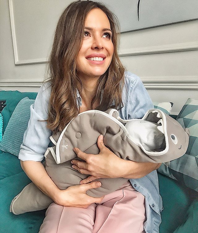 Anna Wendzikowska z dzieckiem