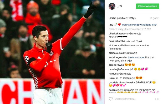 Cieszynka Roberta Lewandowskiego