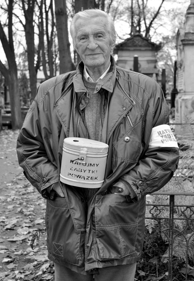 Grób Andrzeja Kopiczyńskiego bez pomnika