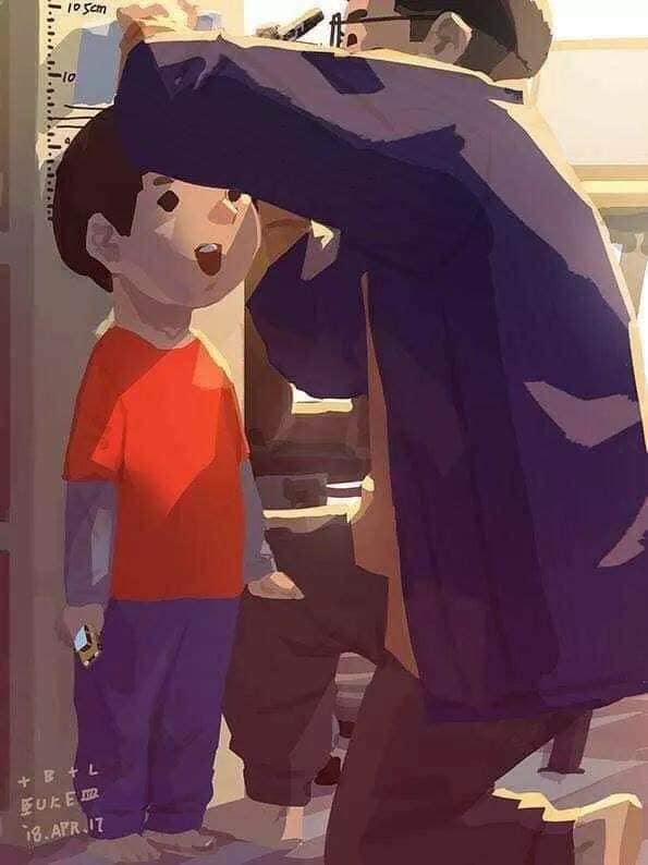 Ilustracje, które pokazują prawdziwe ojcostwo