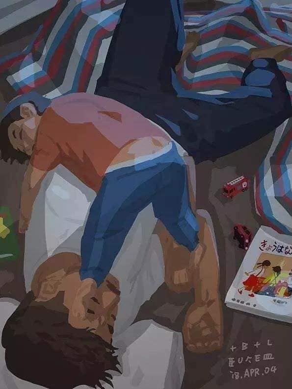 Ilustracje, które pokazują prawdziwe ojcostwo