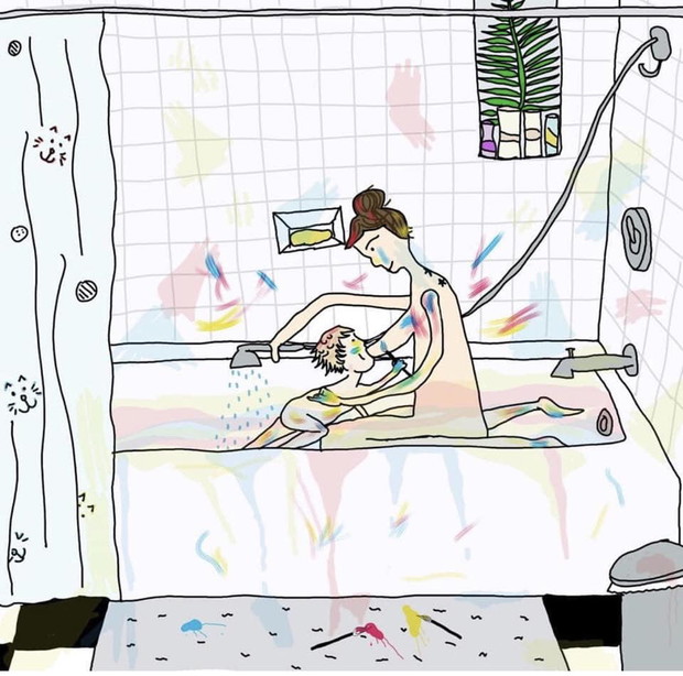 Ilustracje pokazujące, jak wygląda prawdziwe macierzyństwo
