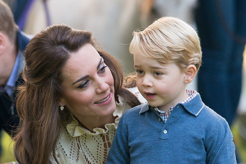 Książę George i księżna Kate