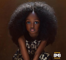 Mała Nigeryjka najpiękniejszą dziewczynką na świecie