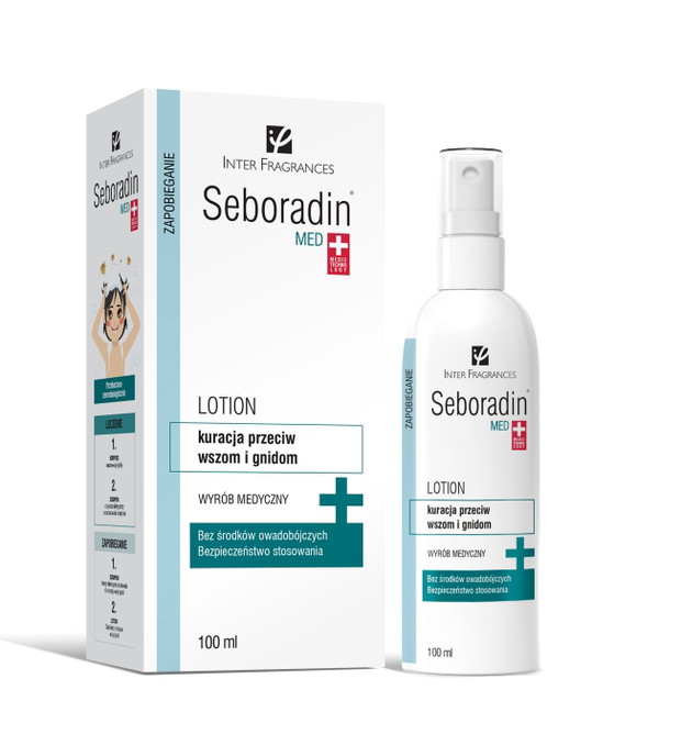 Lotion Seboradin MED Kuracja Przeciw Wszom i Gnidom