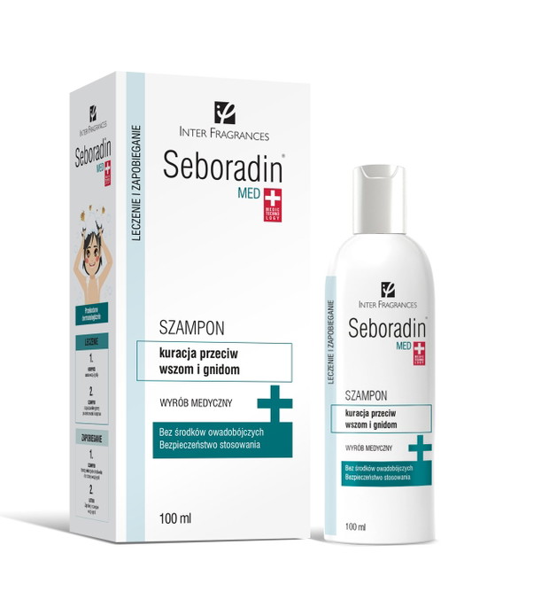 Szampon Seboradin MED Kuracja Przeciw Wszom i Gnidom