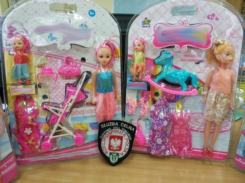 Lalki z toksycznymi substancjami sprowadzone z Chin