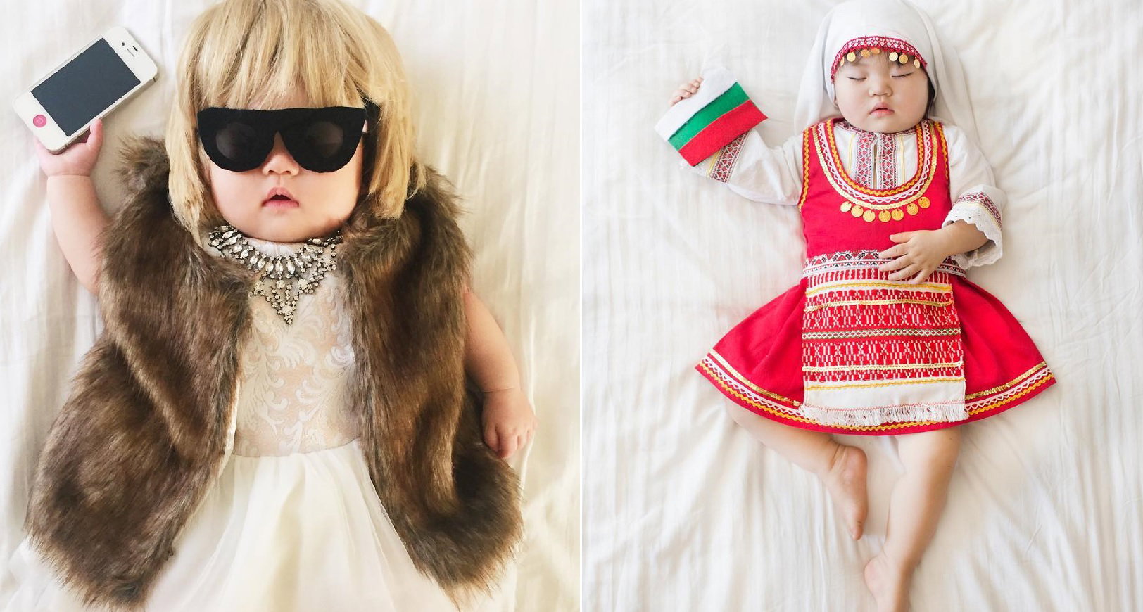 Dziewczynka w przebraniu