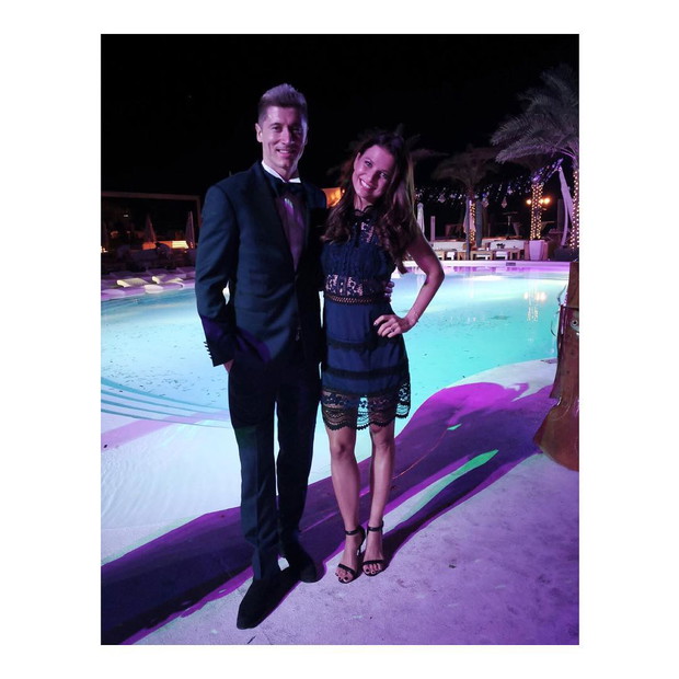 Anna Lewandowska i Robert Lewandowski