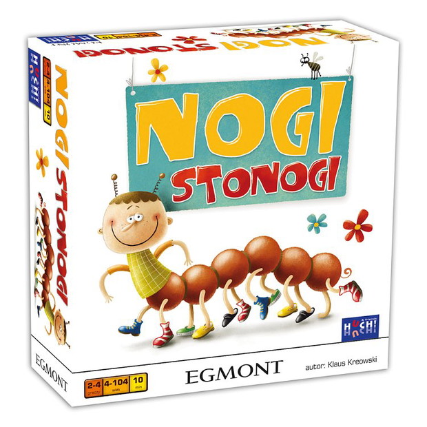 Egmont, Nogi Stonogi, gra edukacyjna, 34,99 zł
