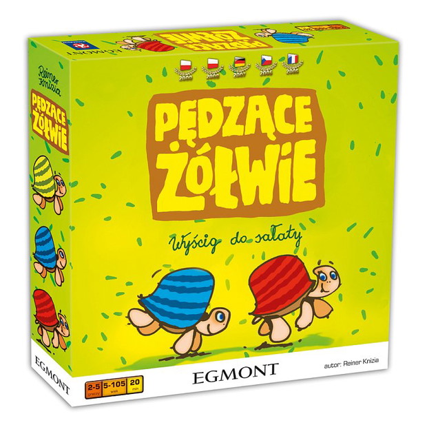 Egmont, Pędzące Żółwie, gra karciana, 40,99 zł