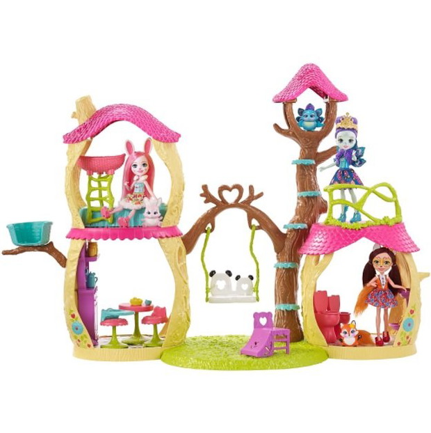Enchantimals, zestaw Leśny Domek, 136,99 zł