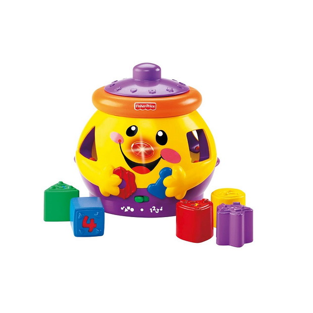 Fisher-Price, garnuszek na klocuszek, zabawka edukacyjna, 91,99 zł