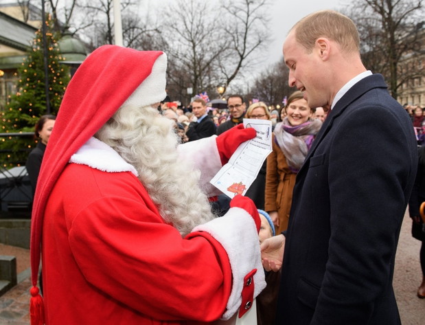 Książę George napisał list do Świętego Mikołaja