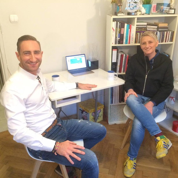 Łukasz Jakóbiak i Beata Skokowska