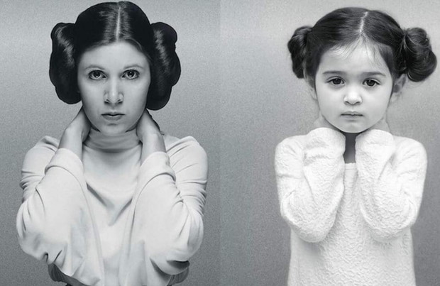 2. Mała Scout oraz Carrie Fisher