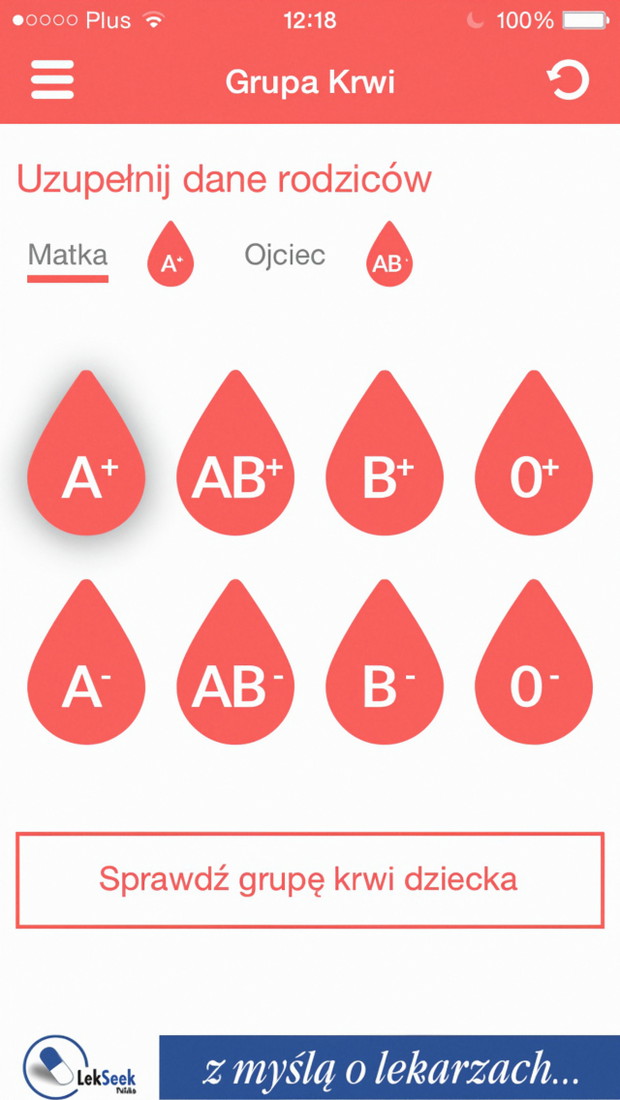 Cechy bobasa aplikacja dla rodziców