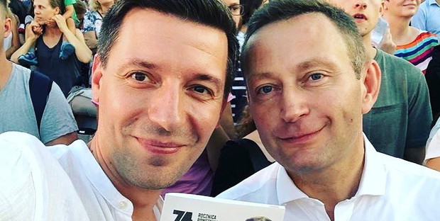Michał Cessanis i Paweł Rabiej