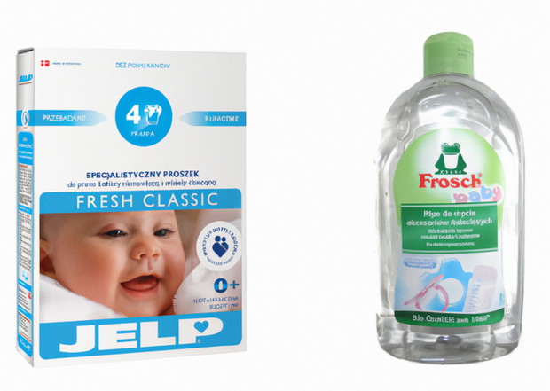 Płyn Frosch i proszek JELP