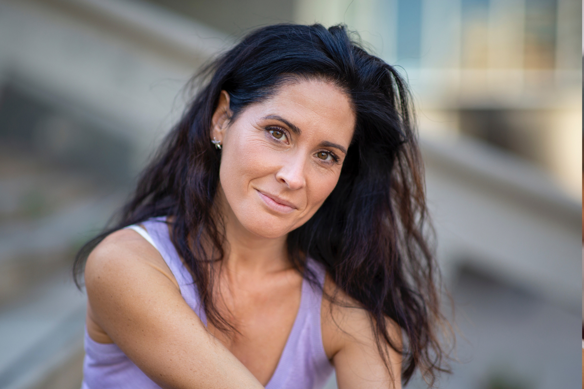 pewna siebie kobieta