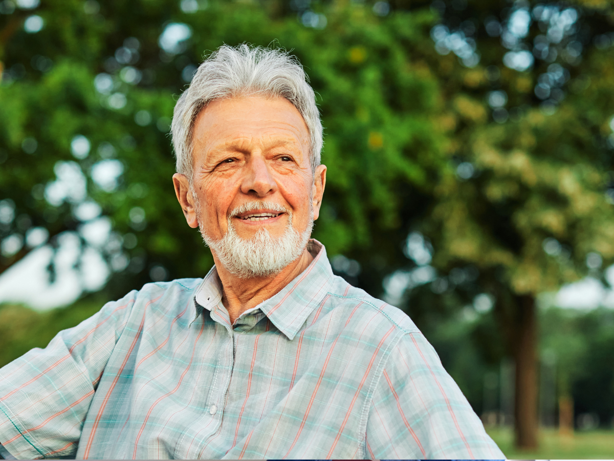 szczęśliwa mężczyzna