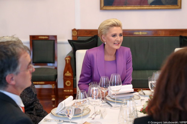 Agata Duda w Berlinie