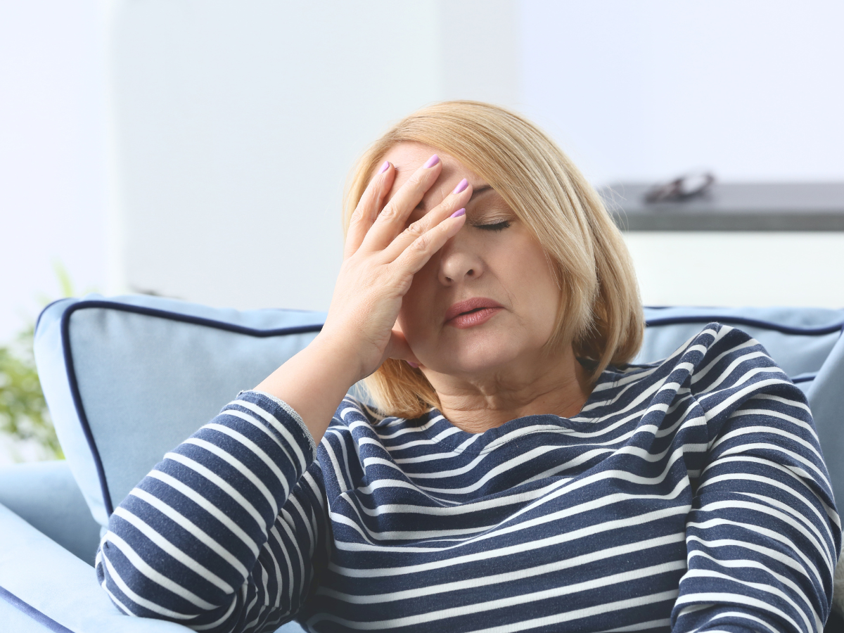 załamana kobieta