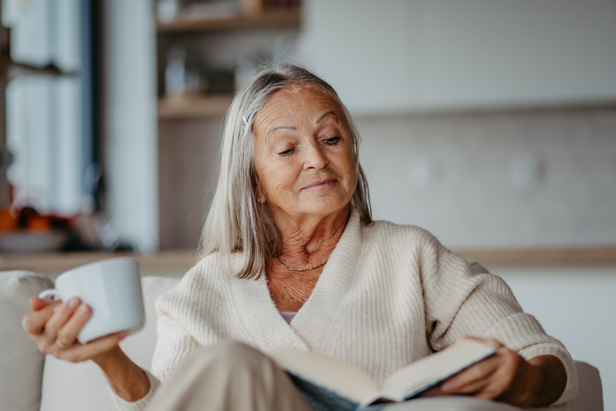 pewna siebie kobieta