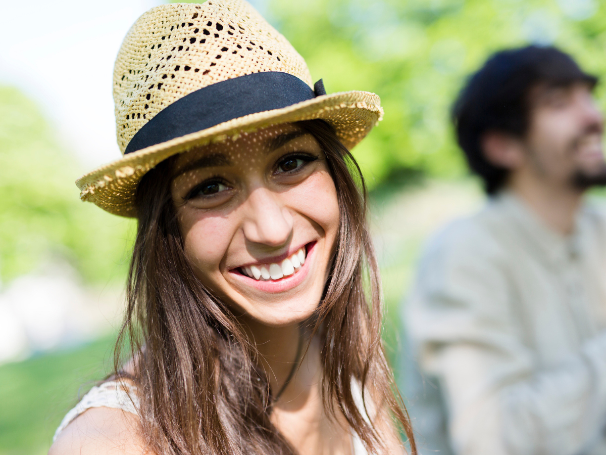 szczęśliwa kobieta