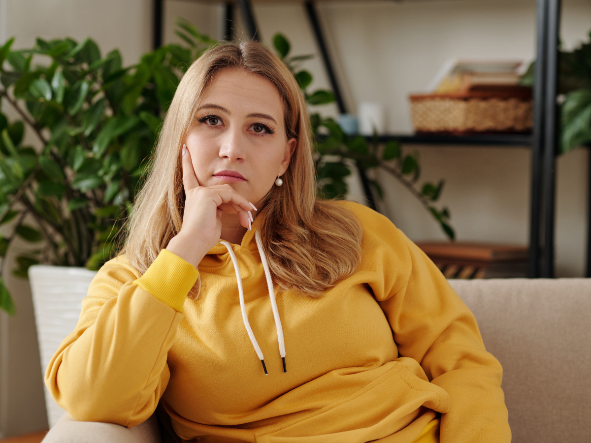 zdenerwowana kobieta